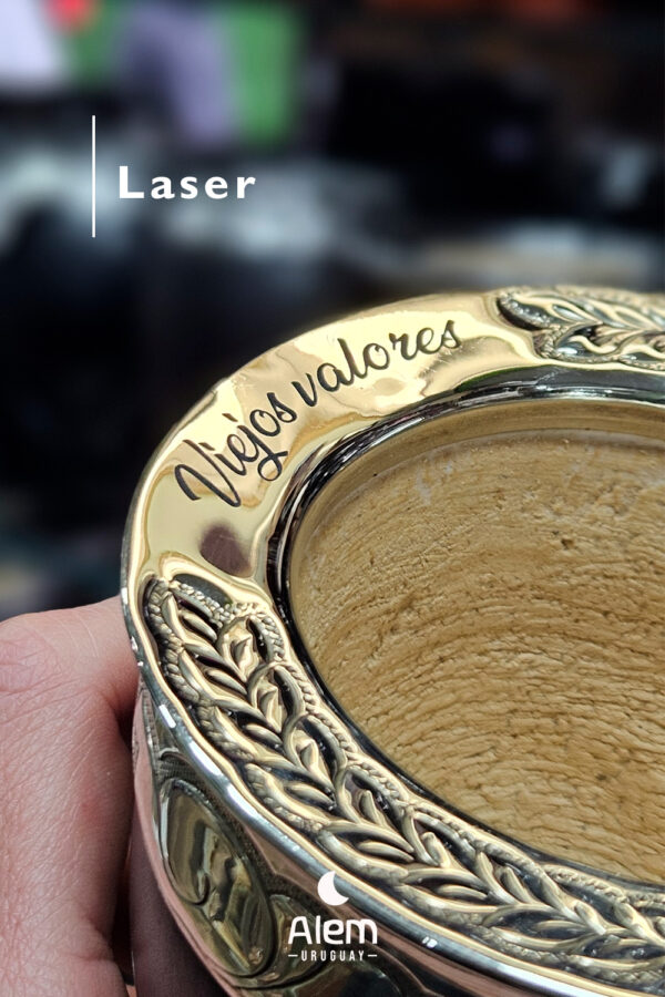 Mate Imperial calabaza cincelado - Imagen 6