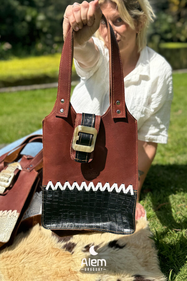Matera/cartera Cuero, dama - Imagen 4