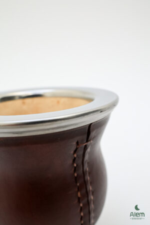 Alternative view of Mate Camionero + grabado a mano en el acto