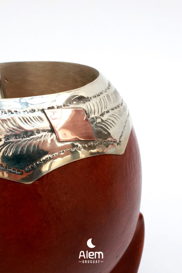 Mate Alpaca y Oro - Imagen 5