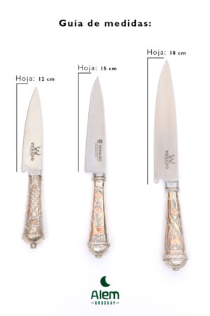 Cuchillo de plata y oro - Imagen 4