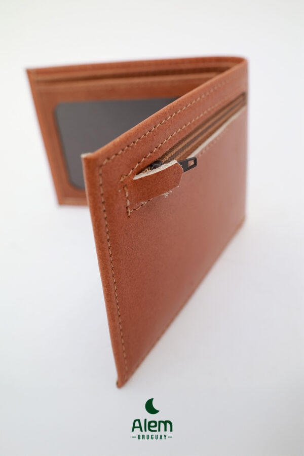 Billetera Premium Cuero con cierre - Imagen 4