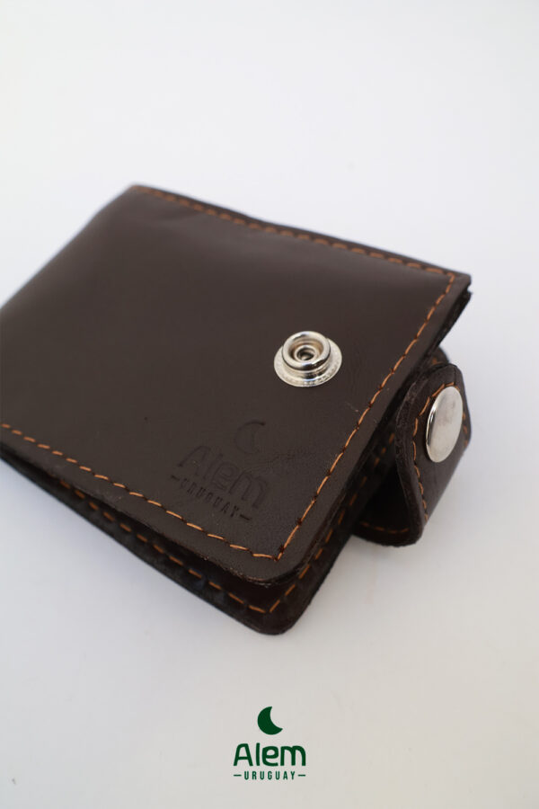 Billetera Cuero con broche - Imagen 6