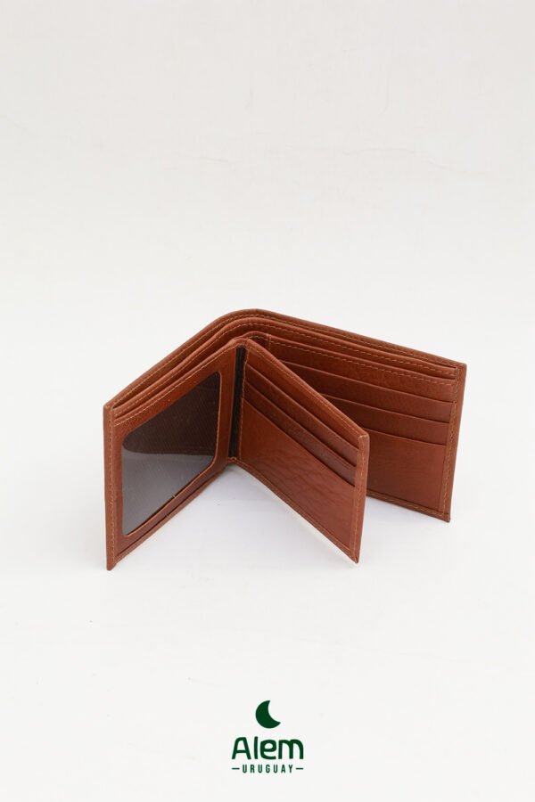 Billetera Premium Cuero visor intermedio - Imagen 5