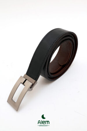 Cinto Cuero de Vestir reversible