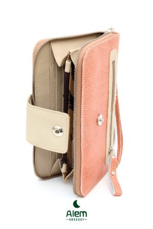 Billetera de cuero dama Extra grande Estilo Seroc