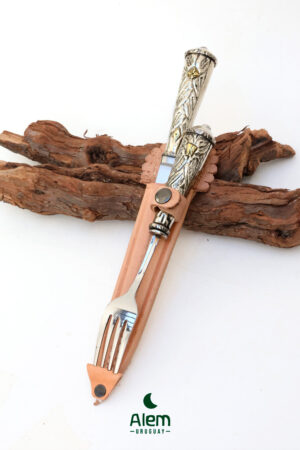 Alternative view of Juego de Alpaca y Bronce Premium (cuchillo y tenedor)