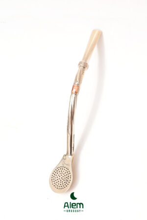 Bombillon Plata Cincelada, 1 aplique en Oro